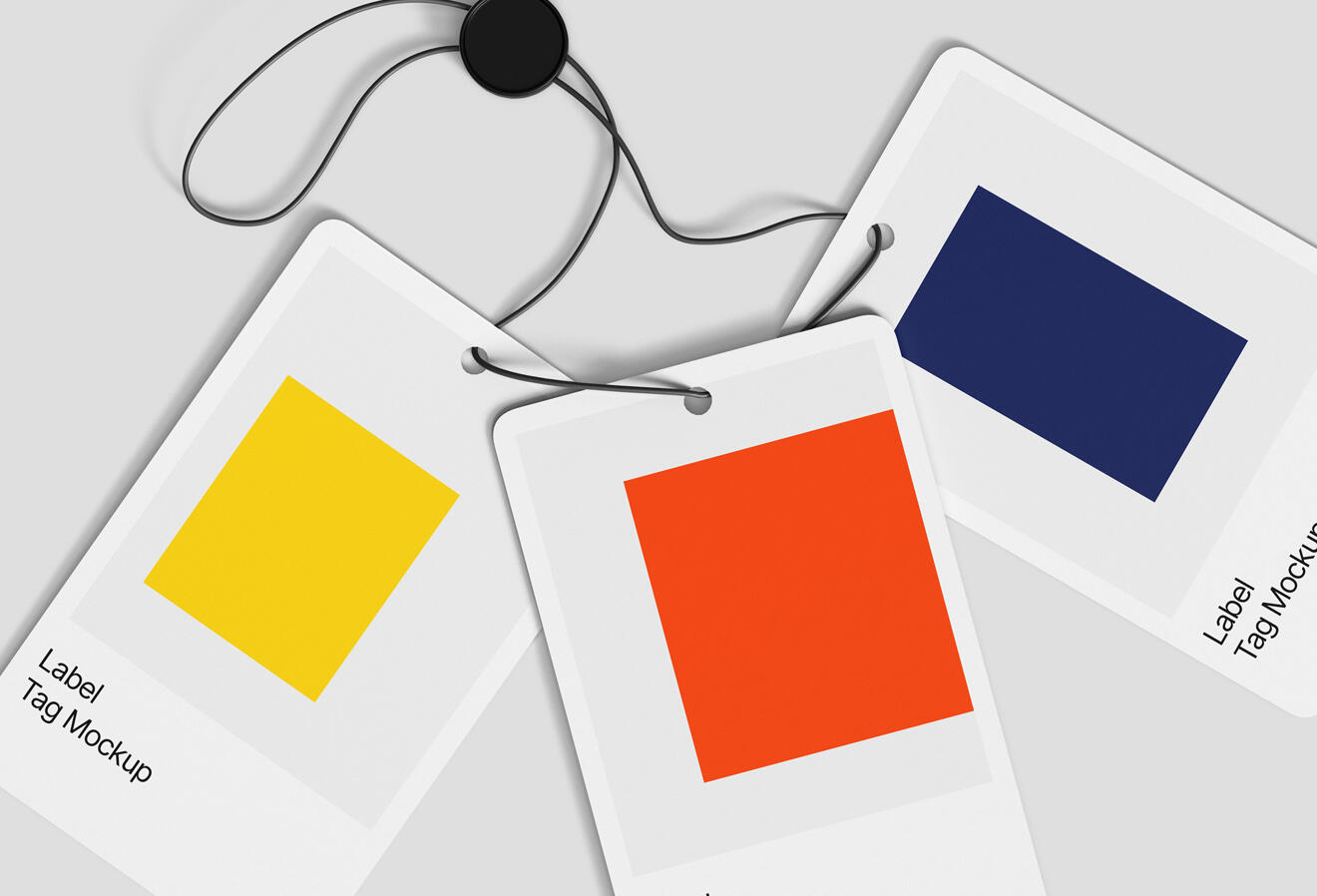 Label Tag Mockup (Demo)